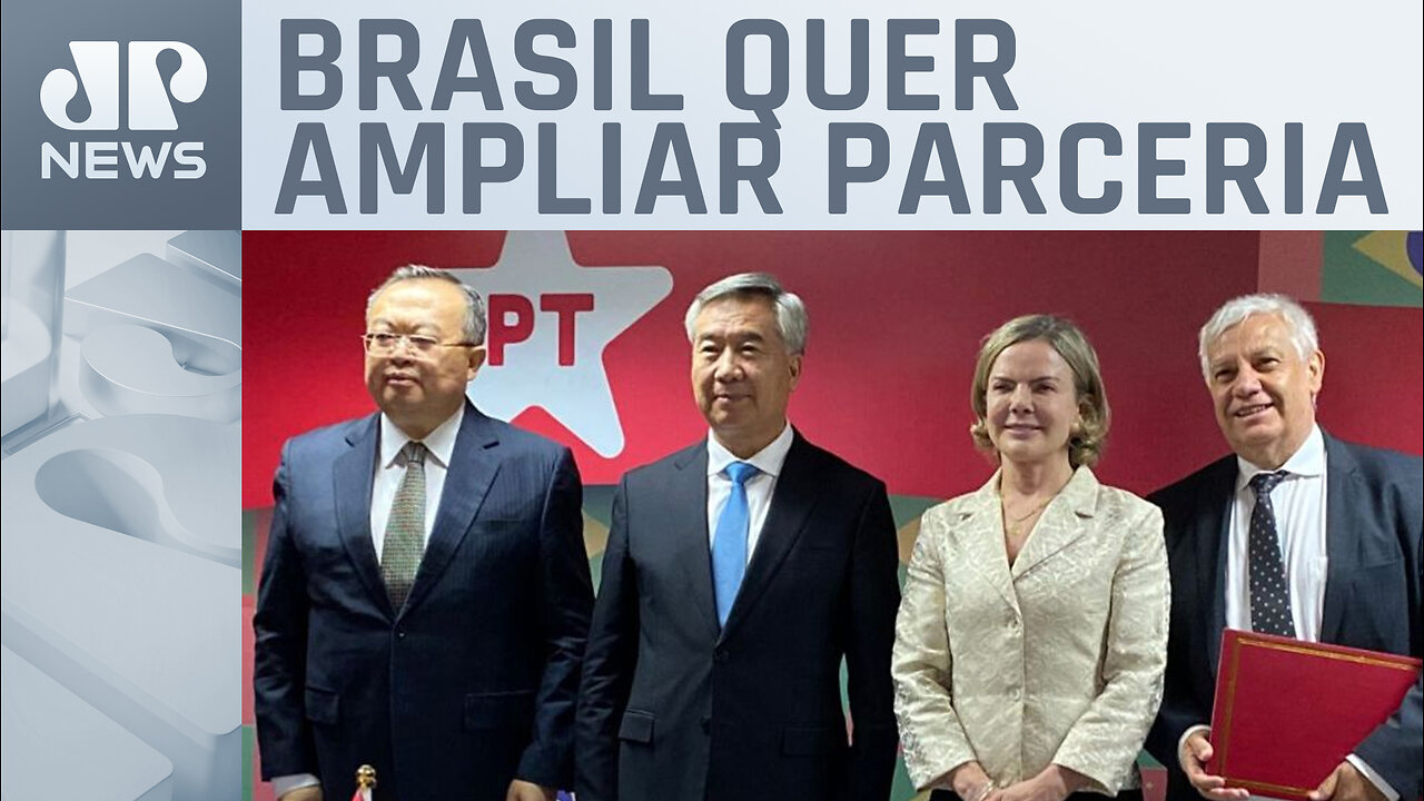 Presidente recebe secretário do Partido Comunista Chinês