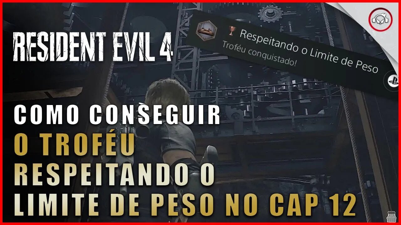 Resident Evil 4 Remake, Como conseguir o troféu Respeitando o limite de Peso no Cap 12 | Super-Dica