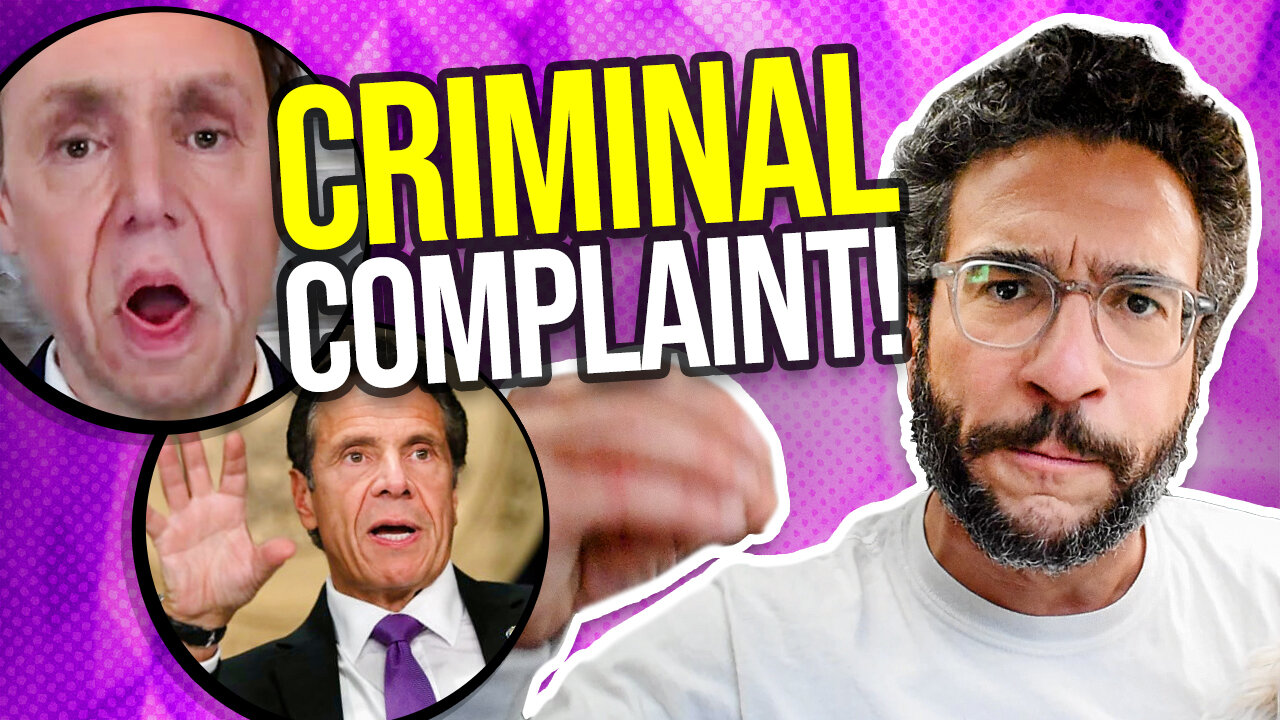 Criminal Charges Filed Against Cuomo BY ACCIDENT? No... Viva Frei Vlawg