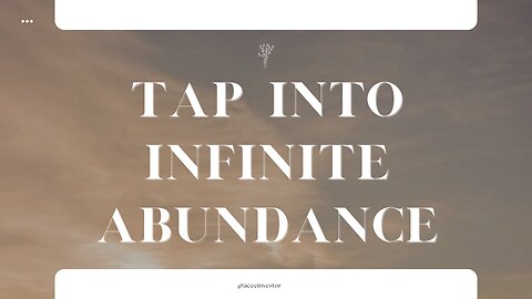 8. Aligning with Infinite Abundance