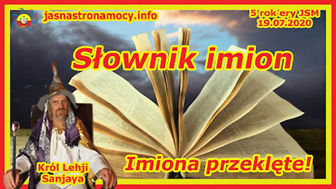 Słownik imion! Imiona przeklęte!