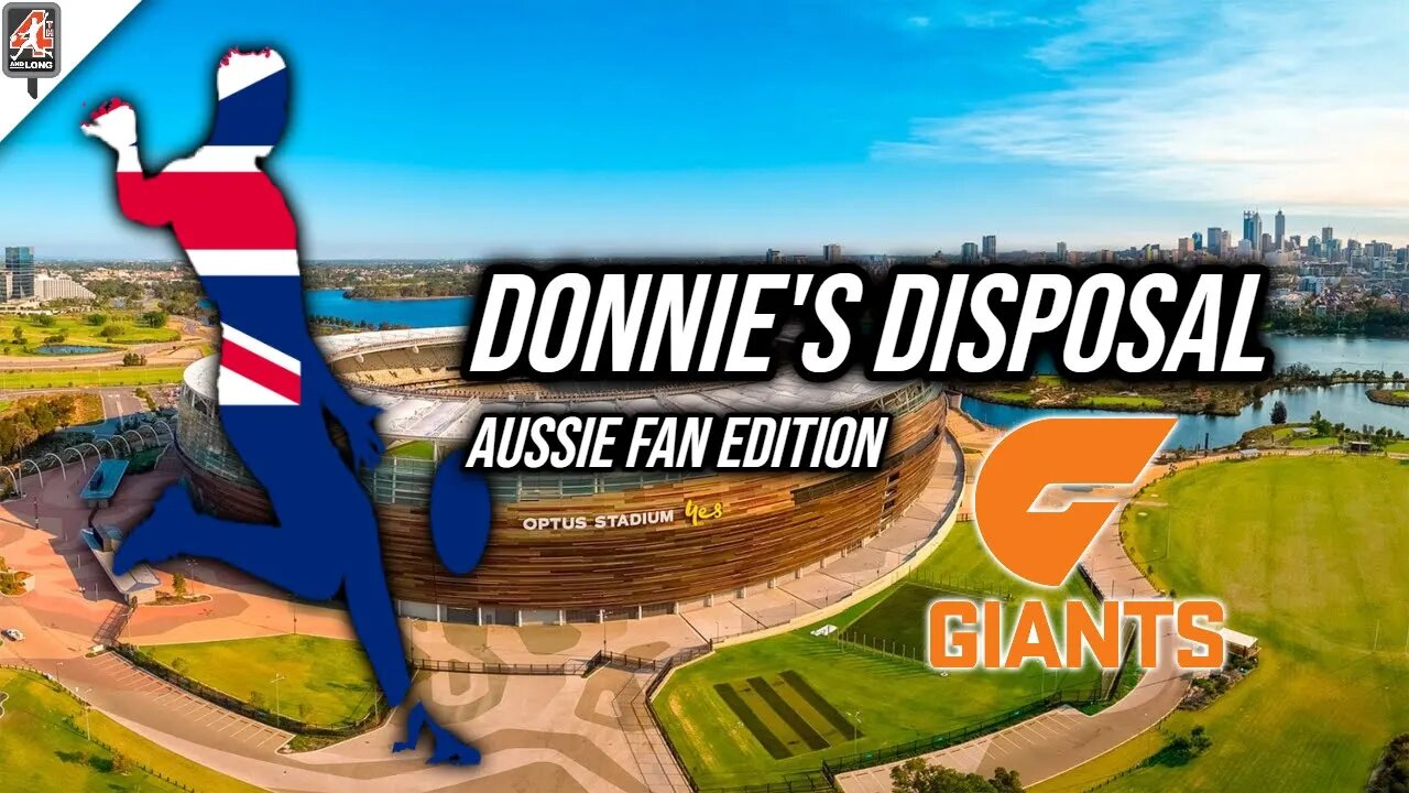 Donnie's Disposal: Australian AFL Fans, GWS