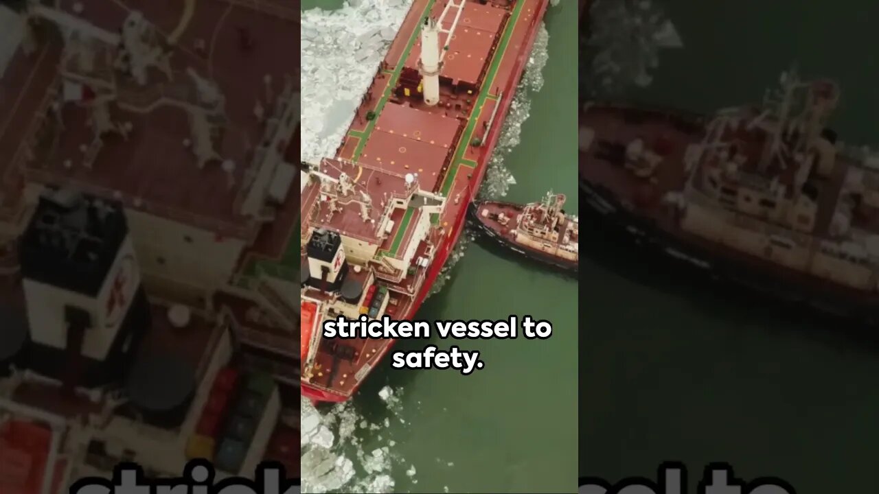 Tugboat Titans Salvage Masters. #trending #ship #merchantvessel #lifeatsea #merchantmarine