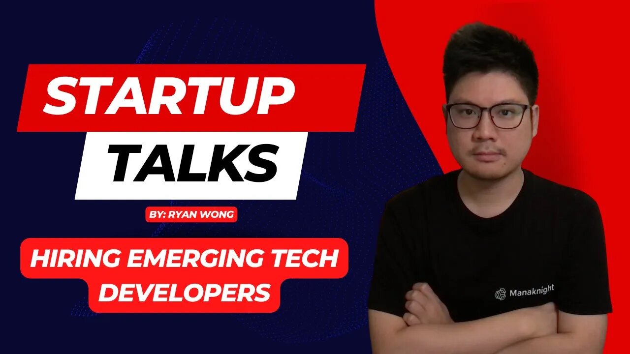 How to hire Emerging Tech Developers? - Startup Talks