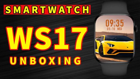 IWO WS17 Smartwatch unbox NFC BIG Screen 2.0 45mm pk WS57 DT7 DT8 HW7 HW8 MAX PRO