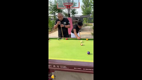 Funny video billiards million views