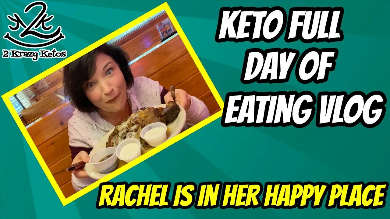 Rachel is in her happy place. | Keto full day of eating vlog