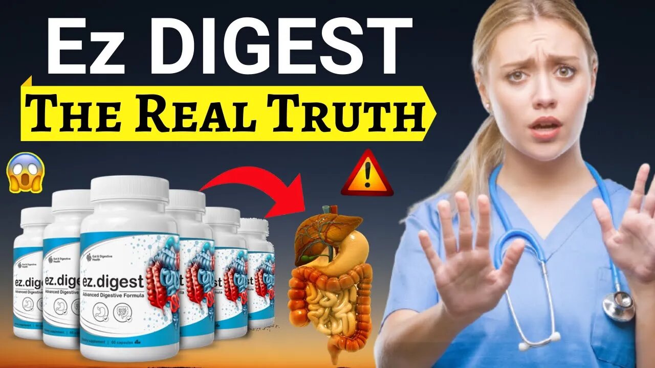 Ez DIGEST - Does Ez Digest Supplement Work?😱 Is it Worth Buying? (My Honest Ez Digest Review 2022)