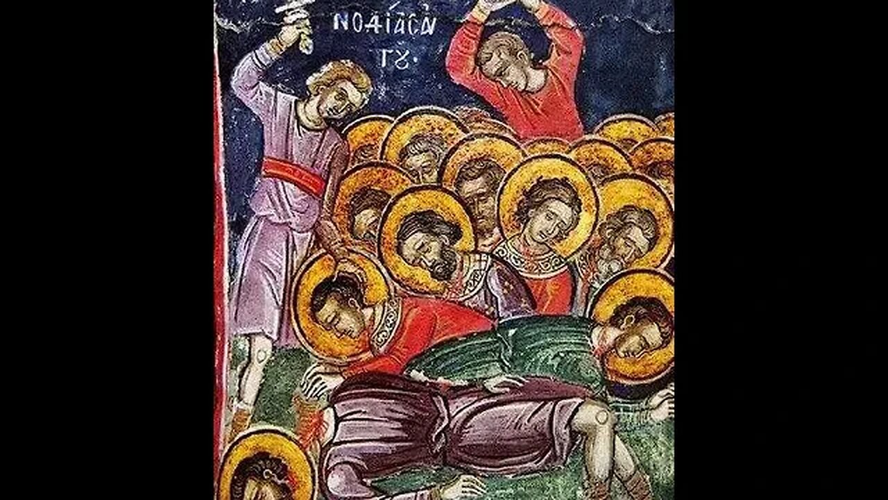 Pătimirea Sfântului Mucenic Ieron și a celor împreună cu dânsul