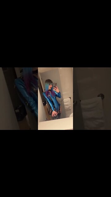 Sexy latex cosplayer🥵🔥😈 #shorts #trendingshorts #tiktok #latex #cosplay