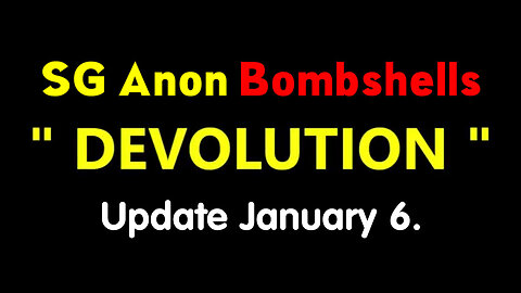 SG Anon Bombshells Jan 6, 2Q24 - BIG EVENT