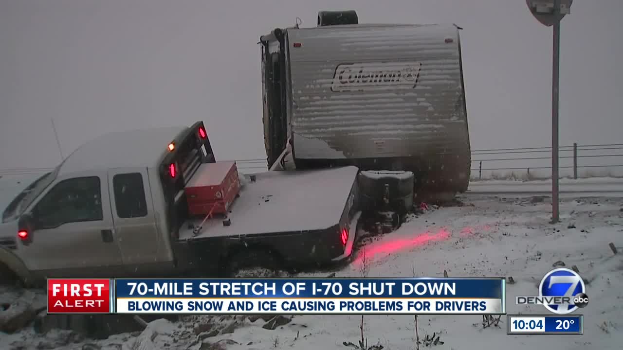 Live weather and traffic updates as April blizzard moves into Colorado