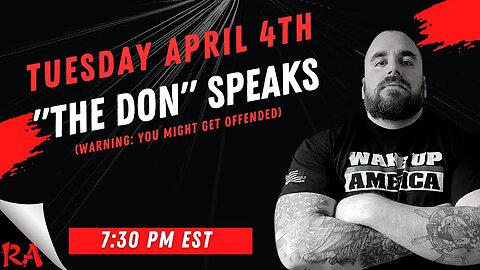 "The Don" Speaks: President Trump to address arrest LIVE