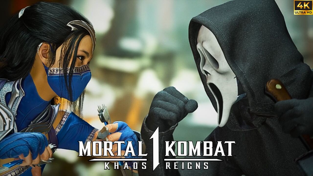 👻 Ghostface vs Kitana 🔥 Full Fight! Mortal Kombat 1 Showdown 🥷💀