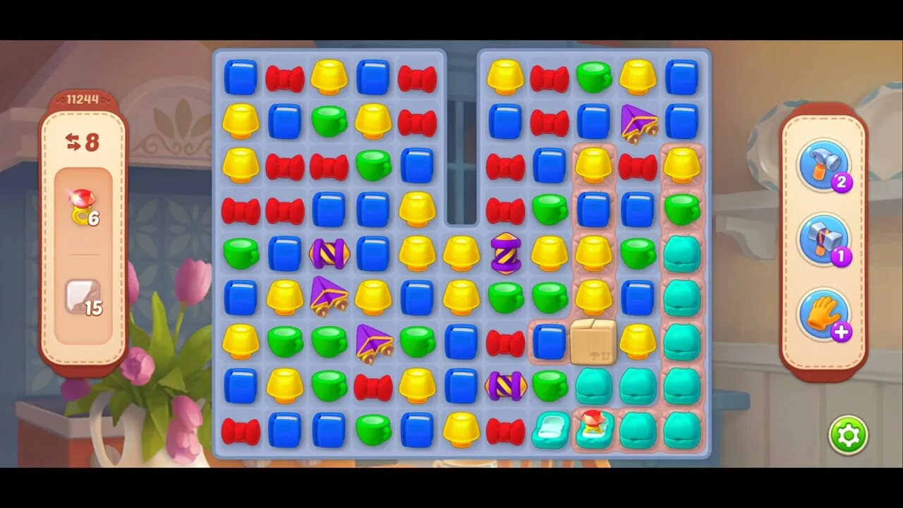 Playrix Homescapes Gameplay Walkthrough Level 11244