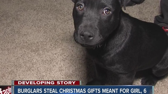 Real life 'Grinch' steals six-year-old's christmas pressents