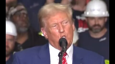 HE’S ON OUR SIDE! President Trump recognizes ‘Angel flag’ man who disrupted during rally at Johnstown PA