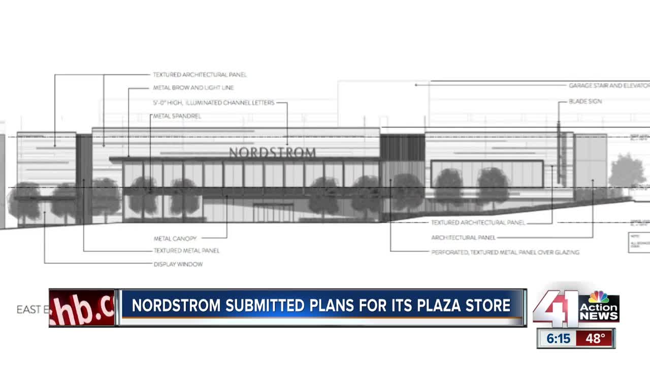 Nordstrom submitted plans for Plaza store