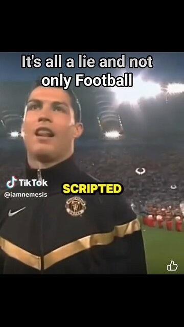 Football and all sports on TV are a lie and scripted