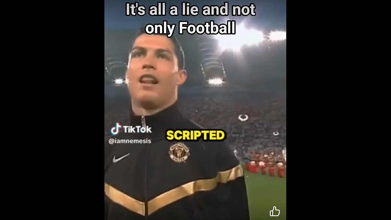 Football and all sports on TV are a lie and scripted