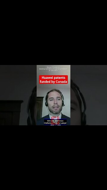 Hundreds of patents have been generated for Huawei with Canada's public funds