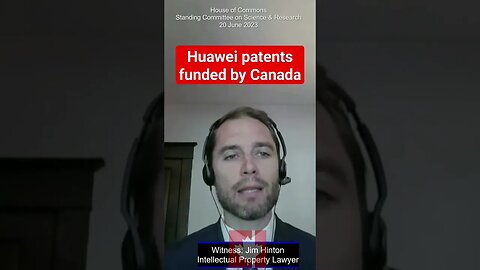 Hundreds of patents have been generated for Huawei with Canada's public funds