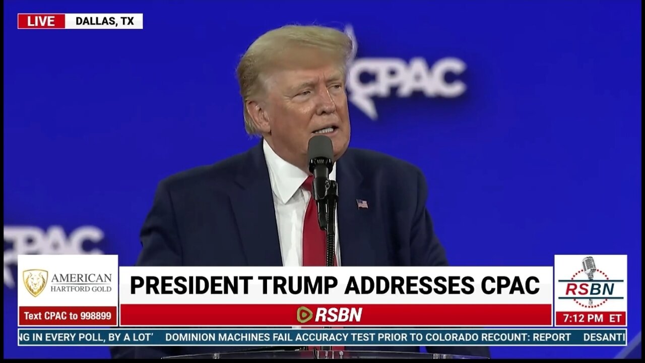 Trump: We Were Going To Be Energy DOMINANT Then Biden Happened