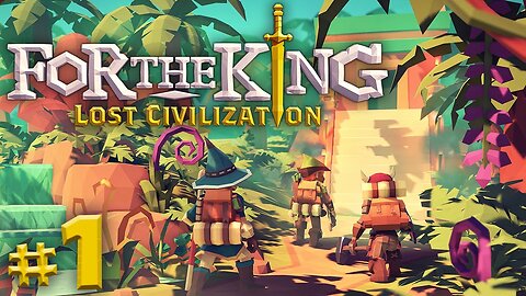 Scrubby & DarkShade Play: For the King | Steam Deck | The Lost Civilization DLC | Livestream