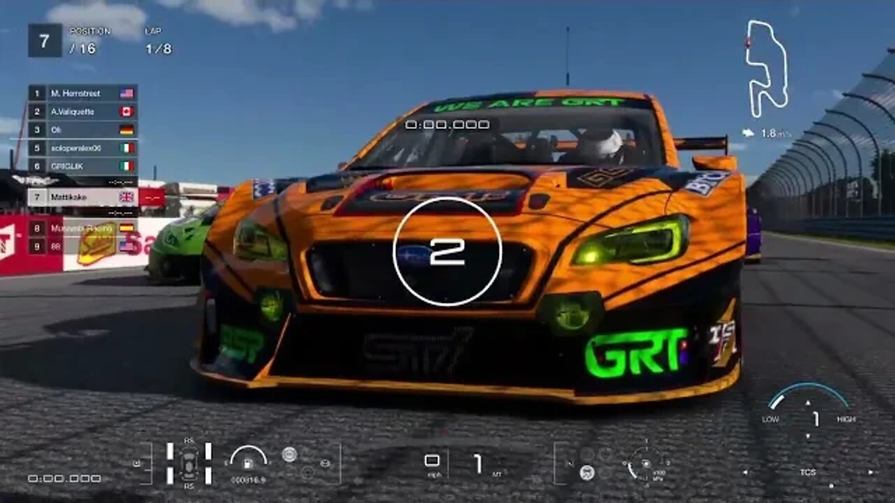 GT7 first go at Watkins Glen!