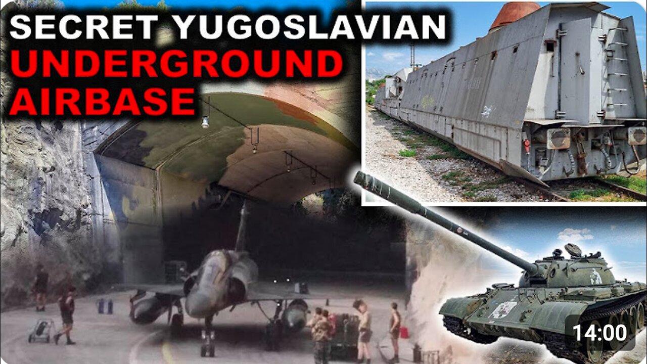 Explored an UNDERGROUND Airbase in Croatia - Soviet Tanks And Armored Trains | URBEX