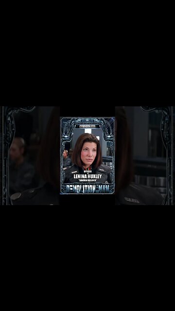 Demolition Man Character Cards