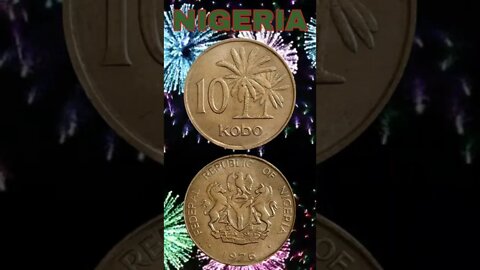 Nigeria 10 kobo 1976.#shorts #coinnotesz