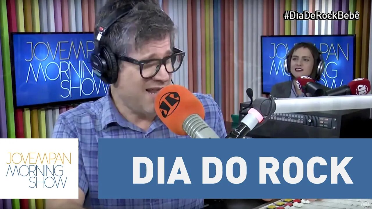 No dia Mundial do Rock, Edgard solta voz e canta "Blue Suede Shoes" | Morning Show