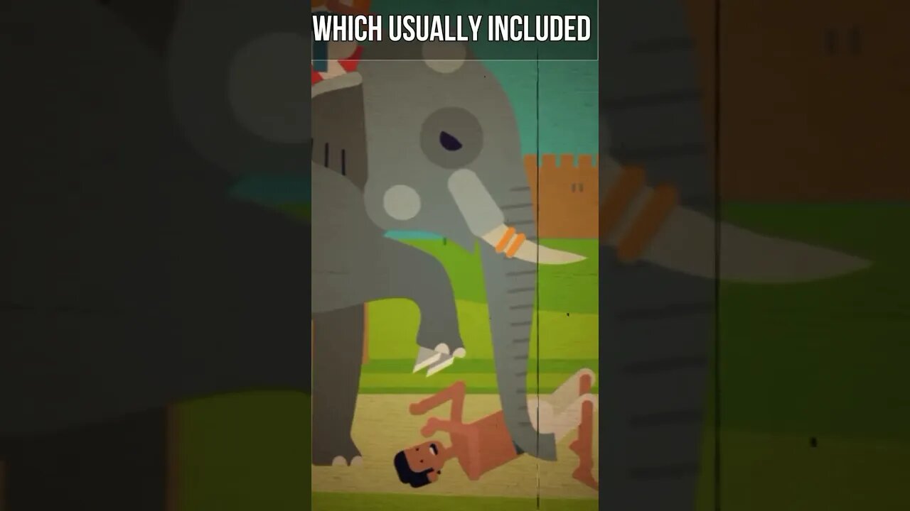 Dark Truth about Execution by Elephants in Asia.