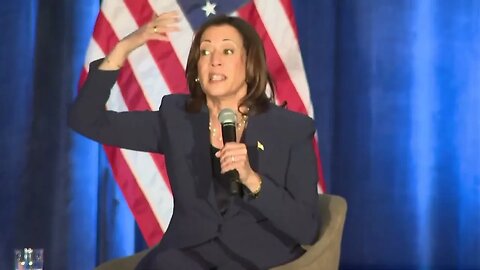 Kamala Harris Says "Climate Anxiety" Means Young People Fear Having Children, Buying Home