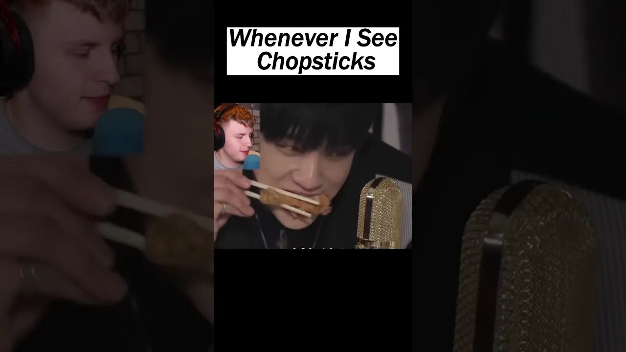 Whenever I see chopsticks 🤪😂😂