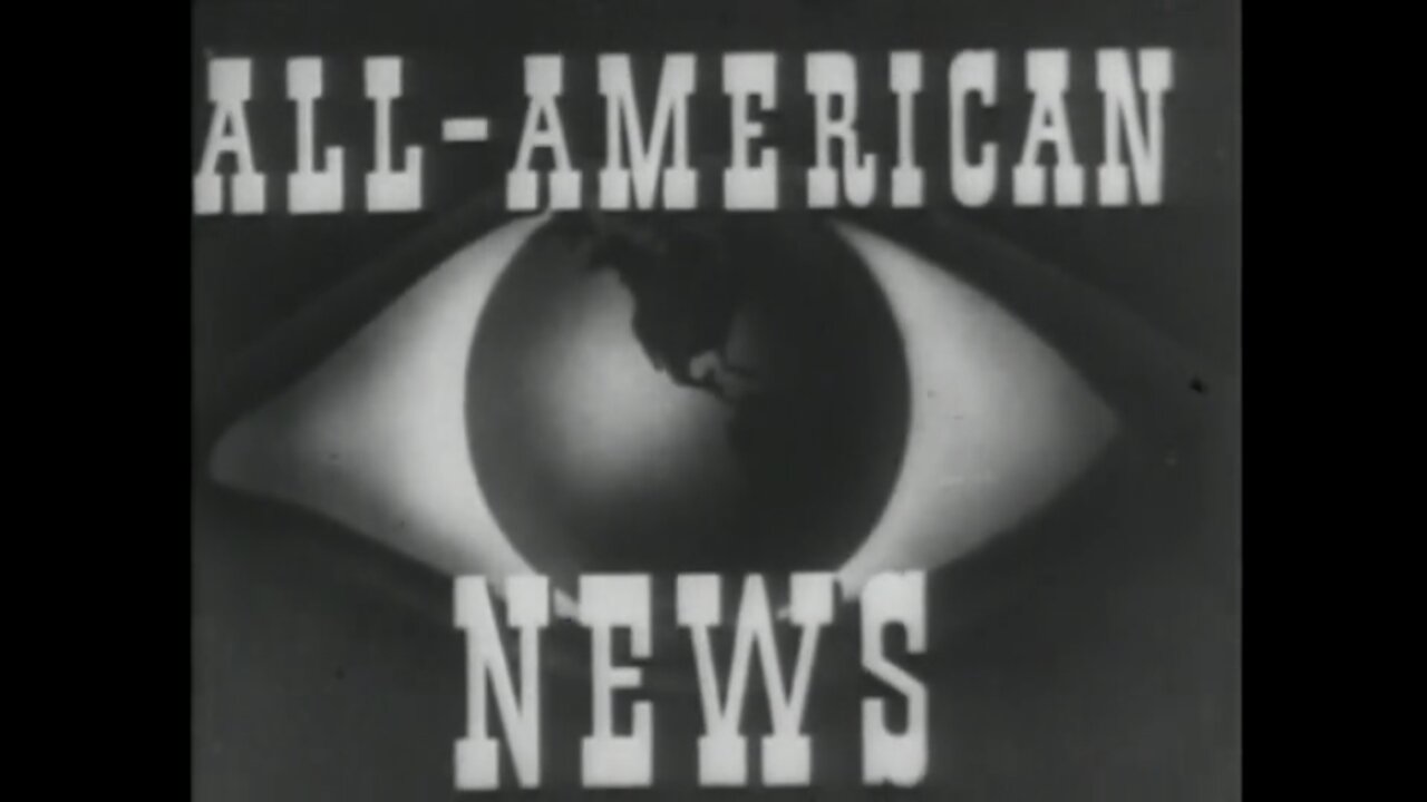 All-American News IX (1945 Original Black & White Film)