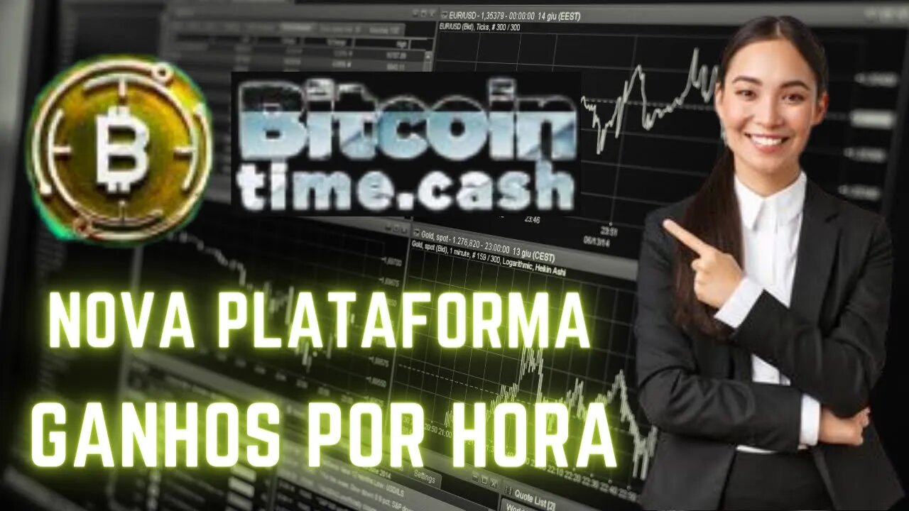 Bitcoin Time Cash - 2023 Recheado de novidades para fazer Renda Extra na Internet