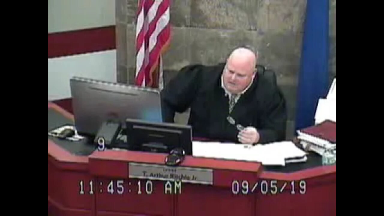 Vanburen vs Tyra matter before Family Court Judge Arthur Ritchie 9.5.19