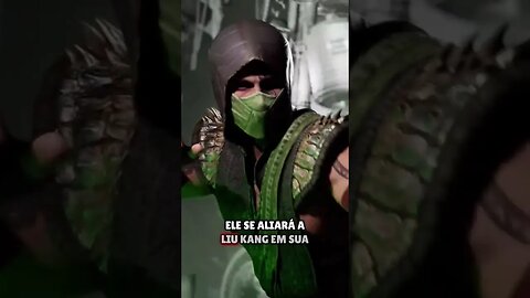 O réptil que virou humano: a nova origem de Reptile em MK 1#shorts