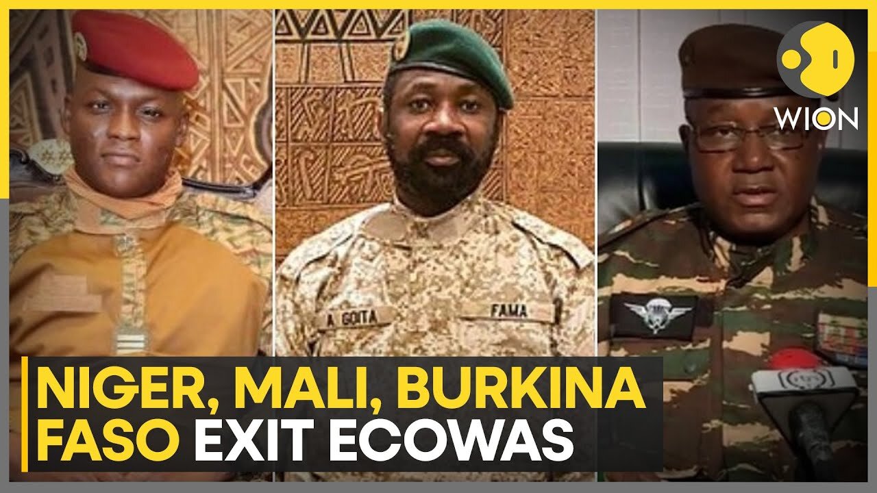 Niger, Mali, Burkina FASO Plan To Form Alliance After Exiting ECOWAS | World News | WION