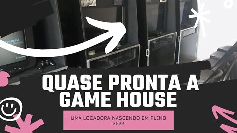 GAME HOUSE 80% CONCLUÍDA [Continuação do projeto Locadora de Vídeogames]