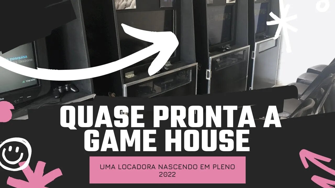 GAME HOUSE 80% CONCLUÍDA [Continuação do projeto Locadora de Vídeogames]