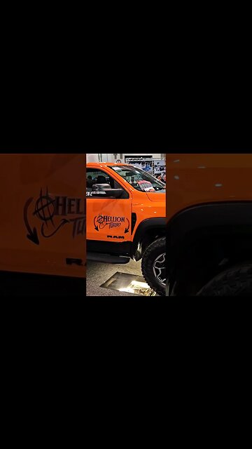 The @WestenChamplin Hellion Turbo TRX Ram At SEMA 2023