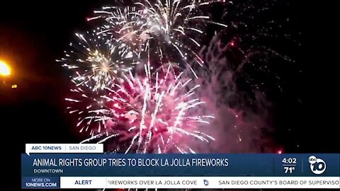 Animal Rights Group tries to block La Jolla Fireworks show