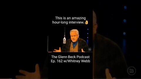 Whitney Webb on The Glenn Beck Podcast #shorts