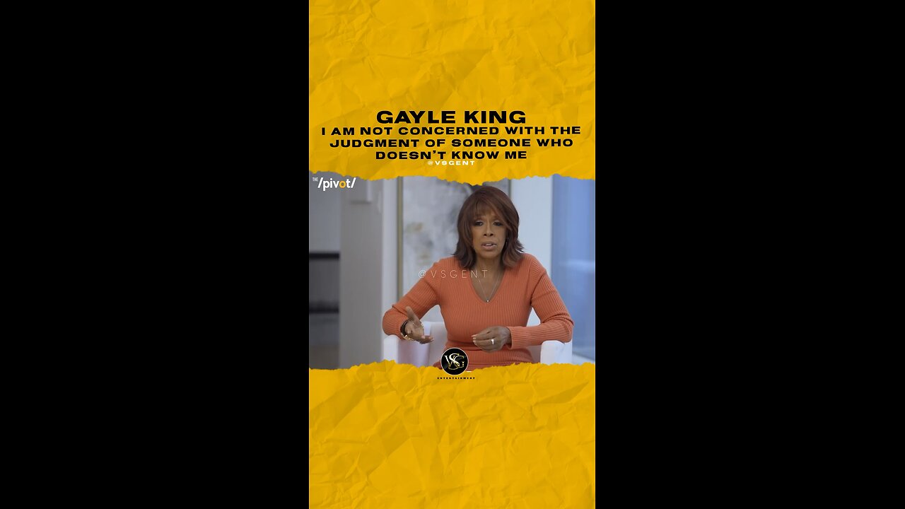 @gayleking I am not concerned with the judgment of someone who doesn’t know me.