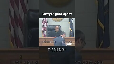 Prosecutor LOSES his COOL