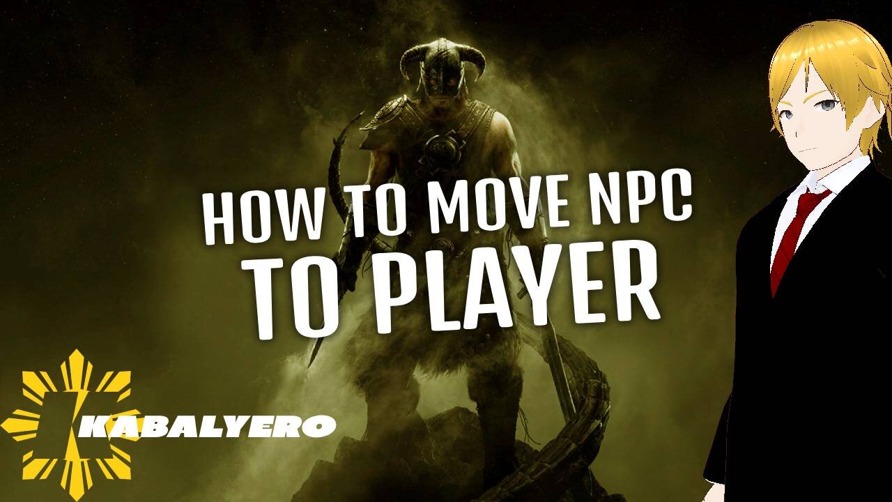 SKYRIM (Oldrim) Move NPC To PLAYER (or to another location) 2024 » Kabalyero