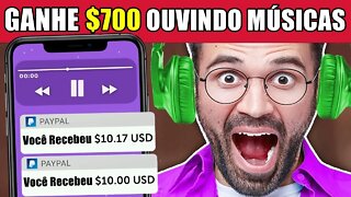 Ganhe $700,00 Apenas Ouvindo Música! (Ganhar Dinheiro Online)